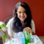 Sameera Reddy Instagram - As a mom, I know how important it is to take care of everyone at home, so I was super excited when Godrej Protekt sent me this beautiful Hamper with their range of new hygiene products. Not only do these look and smell awesome but they also have solid germ protection claims and efficacy which is the need of the hour. It is an all-rounder hygiene protection range that takes care of my home, kitchen as well as personal hygiene, and while we are on the go too. What more could I want? There are so many products that cater to a multitude of our needs, and I am super impressed! @godrejprotekt @momspresso #GodrejProtekt #StaySafe #GermFree