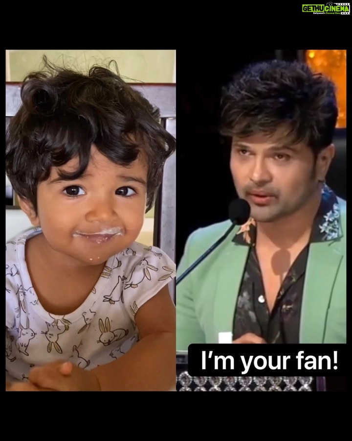 Sameera Reddy Instagram - Nyra’s acting debut as ‘Rashi’ creating waves 🌊 @realhimesh let’s rock @yashrajmukhate 🎶😎 keep inspiring us and Of course a big thank you @realhimesh for being so awesome🤩 #messymama #edit #momlife #motherhood #fun #rasodemeinkontha #rashi #debut #acting #fantabulous #historic #outstanding #mindblowing #unbeatable #letsrock🕺 #positivevibes in these crazy times are much needed 🥳 #stayhappy #staypositive #staysafe 🌈