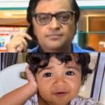 Sameera Reddy Instagram - NYRA😱The nation wants to know!📺 #naughtynyra #arnabgoswami #baby #news #spoof #fun #messymama #edit #arnab #thenationwantstoknow 😉 P.S. 🙌🏼 Arnab hope you find this cute 😃