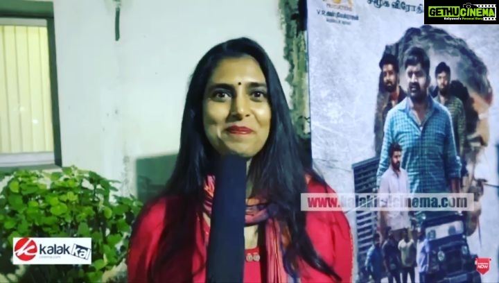 Sanam Shetty Instagram - At the preview show of Podhu Nalan Karudhi! Releasing in theatres near u..Today!! Watch it peeps🤗🤗 My gud friend @actor_santhoshprathap Santhosh Prathap plays lead giving a power packwd performance along with a very interesting star cast🙌 Tnx for the edit @tharshan_shant🤗👍 #podhunalankarudhi #friendsandfun #previewshow #angelsam❤