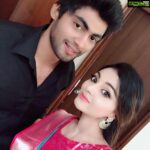 Sanam Shetty Instagram - What a fantastic experience walking the ramp with this stunner @tharshan_shant 😍🤗 ..thanks a bunch Tharshan. U were an absolute eye catcher 😍😘 We were delighted to be the showstoppers for ur World record setting fashion show Ajesh and team 🤗🙌 such an honour working with u Sunil Menon.. It was a fabulous show👌 #showstoppers #guinessrecordevents #lovefortheramp #angelsam❤
