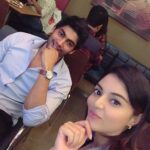 Sanam Shetty Instagram - Customary visit to the mall.. Wondering Wat else to do on a Sunday🤔🤔😁 Fun tym with this handsome hunk 😍❤@tharshan_shant #lazyday #sundayselfie #angelsam❤