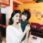 Sanam Shetty Instagram - This cute little munchkin turns three today and is quickly becoming the most handsome boy in town😍🤗 Tnx for the lovely party guys Jules and Abhi 🤗🤗 God bless u dearest Ayaan🎂🎆🎁 lots n lots of love and hugs n kisses darling kiddo 💗 #happybirthdayayaan #cutestboyever
