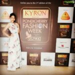 Sanam Shetty Instagram - And the fun begins! #pondicherryfashionweek #showstopper #angelsam❤