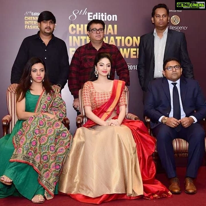 Sanam Shetty Instagram - It is my great privilege to be the Goodwill Ambassador for the Chennai International Fashion Week 2018 the 8th Edition for the Storm Fashion Company🤗🤗. Thank you so much for the honour Storm Sharma Gaurav sir🤗 Best wishes to all the designers, models and the whole team of CIFW, Storm Company for the spectacular event to unfold very soon in our very own Chennai at the Residency Towers, the official hospitality partners for CIFW 2018❤ Was lovely to share the diaz with all of u fabulous peeps @ the conference SStorm Sharma @rahuldev1177 Jules Idi AminNazia Syed EErine LouisSShiv Shiv🤗🤗🤗 #cifw8thedition #stormfashioncompany #goodwillambassadors