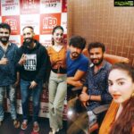 Sanam Shetty Instagram - Audio wing of promotions. Anand Audio and Radio 93.5FM😊👍 #atharvakannadafilm #july13th Follow me for more @sam.sanam.shetty ❤ #angelsam
