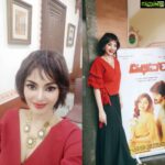 Sanam Shetty Instagram - @Atharva press meet! How's my look? 😀 #atharvakannadafilm #july13th Follow me for more @sam.sanam.shetty ❤ #angelsam