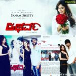 Sanam Shetty Instagram - Promotions continue for my upcoming Kannada film Atharva 🤗 Goodnight guys! #atharvakannadafilm #promotionsgalore Follow me for more @sanam_setty ❤ #angelsam