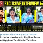 Sanam Shetty Instagram - While in Dubai! Catch me LIVE - interview with @dubaitamizhan1 Yash ji on his YouTube Channel : Dubai Tamizhan https://youtu.be/JghTDNOZYCw TODAY 6 PM India (4.30 PM Dubai). See u all soon! #liveinterview #youtubelive
