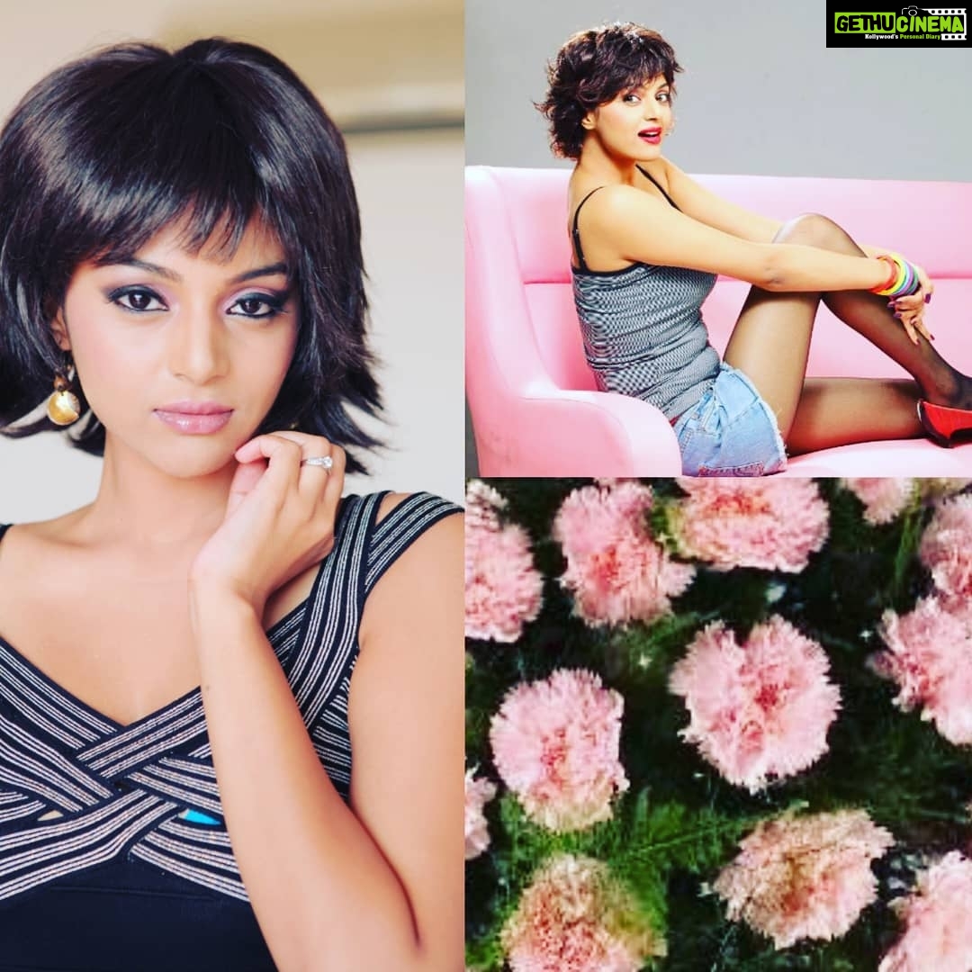 Sanam Shetty Instagram - Experiments with short hair💇 does it suit me? #thebobstyle #sassycuts