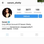 Sanam Shetty Instagram - Guys. Sanam_shetty is NOT my account. They are pretending to be me and interacting on messages.. Please unfollow! Kindly report it too. Tnx👍 #fakeprofilealert