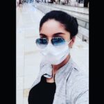 Sanam Shetty Instagram - D.U.B.A.I ❤️ #travelsafe #wearmasks😷