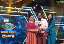 Sanam Shetty Instagram - His win is the victory of Truth, Justice and Perseverance! The name is Aari Arjunan @aariarujunanactor 👏👏 It's a win for all of us Aari brother. Stay blessed. Very Proud of you 🎊🎊 @official_anithasampath 🤗 Thanks to @vijaytelevision @endemolshineind for choosing the real life hero as the BIGG BOSS S4 winner ❤️❤️❤️❤️ #biggbosstamil4 #peopleswinner #aariarjunan