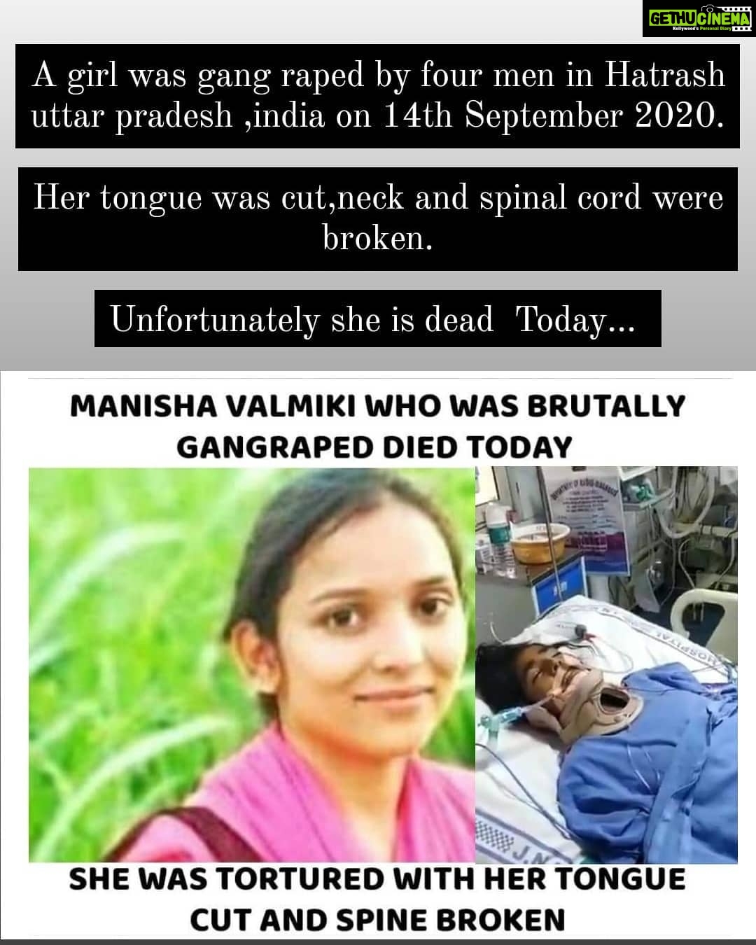 Sanam Shetty Instagram - When will the government step up to put a stop to such barbaric inhuman crimes?? This is not Mother India until every girl in this country is safe! High time to bring in Disha Bill Nationwide. @nam.makkalinkural #sorrysister #dishabillforindia