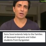 Sanam Shetty Instagram - This remarkable feat by Actor Sonu Sood @sonu_sood needs to be talked about, praised and learnt from🙏 . Few days back, we and few others had posted about the stranded medical students (TN, India) at Krygisthan on our page @nam.makkalinkural. The aim was to reach out to the Indian External ministry and TN Govt to bring them back. . Now it is with tremendous gratitude to Sonu Sood that we announce: he has single handedly organised flights for all these Indian students to return home safely on the 24th of July👏👏 . Heartfelt appreciations to Sonu Sood on behalf of all of us and the families of these students. @sonu_sood THANK YOU SIR🙏 . #thankyousonusood #krygisthan #strandedindians #nammakkalinkural #godsonearth