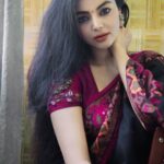 Sanam Shetty Instagram - ELEGANCE is not about being noticed. It is about being remembered !❤️ . Shot by @drx.photography ✨ Beautiful Black linen threadwork saree by @svfashions_ Vaishali ✨ Silk cotton embroidered blouse by @pothysofficial✨ . Vaishali is an Indian self made entrepreneur (based in Coimbatore) and @svfashions_ is her new startup. Please place ur orders from a wide range of interesting collections on her page folks🤗❤️ . #sareelove #blacksaree🖤 #threadworkblouse #womenentreprenuers #supportindianstartups
