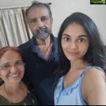 Sanam Shetty Instagram - Can't say iv made u proud but u both have made me so proud and lucky and grateful by being the kindest and most supportive parents any girl could ever ask for ❤️🤗 Happy Father's Day dear pappa🤗 I'm nothing without u. . My prayers are always for ur health and happiness. . #fathersday #familyiseverything❤️