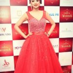 Sanam Shetty Instagram - From the launch of 'Chronicles of Wedding' Calendar launch❤️❤️✨✨ My princess red gown by @diadembridal @diadembridalchennai Shiny Cinderella mam🤗✨ MUH @uma_mua_hairstylist✨✨ Photographer- Cuts & Glory Studios (Manoj & Harsha) Post production-Cuts & Glory Studios Production- Wedding Vows Stylist- Shreya HMU- Vurve salon #weddingvowsmagazine #indianbrides #cutsandglory #red❤️ Crowne Plaza Chennai Adyar Park