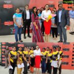 Sanam Shetty Instagram - Had a wonderful time interacting with the management and female employees of DLF IT Park today! ✨✨✨✨✨✨ Thank u @lawonintlent #sportsevents #womensdayspecials #guestofhonour #womenfitness #inspirations_style #corporatewellness #corporatelook😎 #redandwhite ❤️ DLF It Park Area