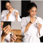 Sanam Shetty Instagram - Beloved Skincare ad✨✨ Gold serum for improving and brightening skin tone❤️ #internationaladshoot #belovedproducts #organicskincare