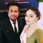 Sanam Shetty Instagram - Clicks from tonight's event 🙂🙂 Was so lovely meeting my dear friend @dolishaashalu who looked stunning as always😍❤ Thank u Rubin @dpiff_official for inviting me to the prestigious awards🤗👏 #dpiff_2019 #hyderabad