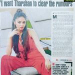 Sanam Shetty Instagram - Enough said! Literally everywhere I go Im faced with this one big question. Im doing my best to clarify but the full clarity can only be given by Tharshan @tharshan_shant . His reputation n career prospects will always be on my mind and he will be my top priority. Keep rocking in the Bigboss house Tharshan and il do my best to control these situations outside..till ur out🤗👍 Then u can take over ❤ #waitingforyou #tharsanam❤ #tharshanarmy #bigbosstamil3 #bigbosshouse #sanamshettyoffcial #timesofindia📰 #chennaitimestoday