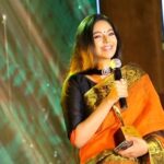 Sanam Shetty Instagram - I dedicate this prestigious award to each of you who have supported me ❤️ Let's continue to raise our voices for the right causes. Wholehearted thanks to🙏 @joemichael.official brother - @theluxuryaffair2017, Award committee, Presenters Mr.John, Mr.Mgr and MC @sameena_anwar Video courtesy @vivid_impressions__ Ganesh MuH @yuartistrystudioz Uma - @promakeup_bridal_studio Jewellery @chennai_jazz #voteofthanks #nandri