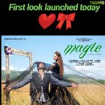 Sanam Shetty Instagram - With the grace of God we launched the first look of our film 'Magie' today successfully❤🎀 Introducing Tharshan @tharshan_shant and starring me as the lead. ❤❤ Wholehearted thanks to all my cast, crew and friends who have endured me through this journey🙏🙏 Thank you Fathima Babu mam for unveiling our poster today🙏🙏❤🤗 More pix n videos of the launch to follow. Stay tuned🤗👍 #magiethefilm #tharshanarmy #sanamshettyoffcial #tharshanbiggboss3 #bigbosshouse #bigboss3 #firstlooklaunch