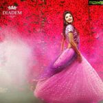 Sanam Shetty Instagram - Im wearing the smile u gave me ❤❤ Brand: @diadembridal. Designs by Shiny Cindrella mam Clicks: @ajjjoveih Joshua sir Makeup: @ajmakeover @nishasharieff Hair: Gopi #lovennothingelse ❤#diademstore #snowwhiteconcept #indianbridalwear #adshoot🎥 #prettyinpink #loveydoveysundays