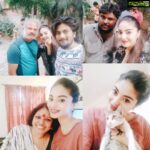 Sanam Shetty Instagram - And it's a wrap! For my film Ethirvinayatre🤗🙌 One of the sweetest n most talented teams iv worked with. Wish u and ur team a grand success with this film Dr. Alex @dr.alexander_mathew 🤗😘 Anita mam @anithaalex007 , ur a real sweetheart ❤ ❤ IL miss u all n Pookiri too😘 Best wishes Ilamai sir and Narayanan sir🤗🙏🙏 #wrapup #filmcompleted #shootmemories