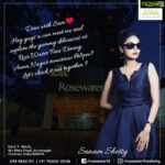 Sanam Shetty Instagram - Hey peeps wud u all like to meet me this weekend?🙋🤗 Tomorrow I will be exploring the brand new restaurant ROSEWATER FINE DINING (at 8pm, Anna Nagar, complete address in the invite pic)! Please do join in to make it a fun evening😀❤ #rosewaterfinedining #dinnerdatewithu #joinme #angelsam❤