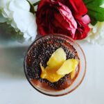 Sandra Amy Instagram - mango choclate smoothie 😍👭👨‍👩‍👧‍👧