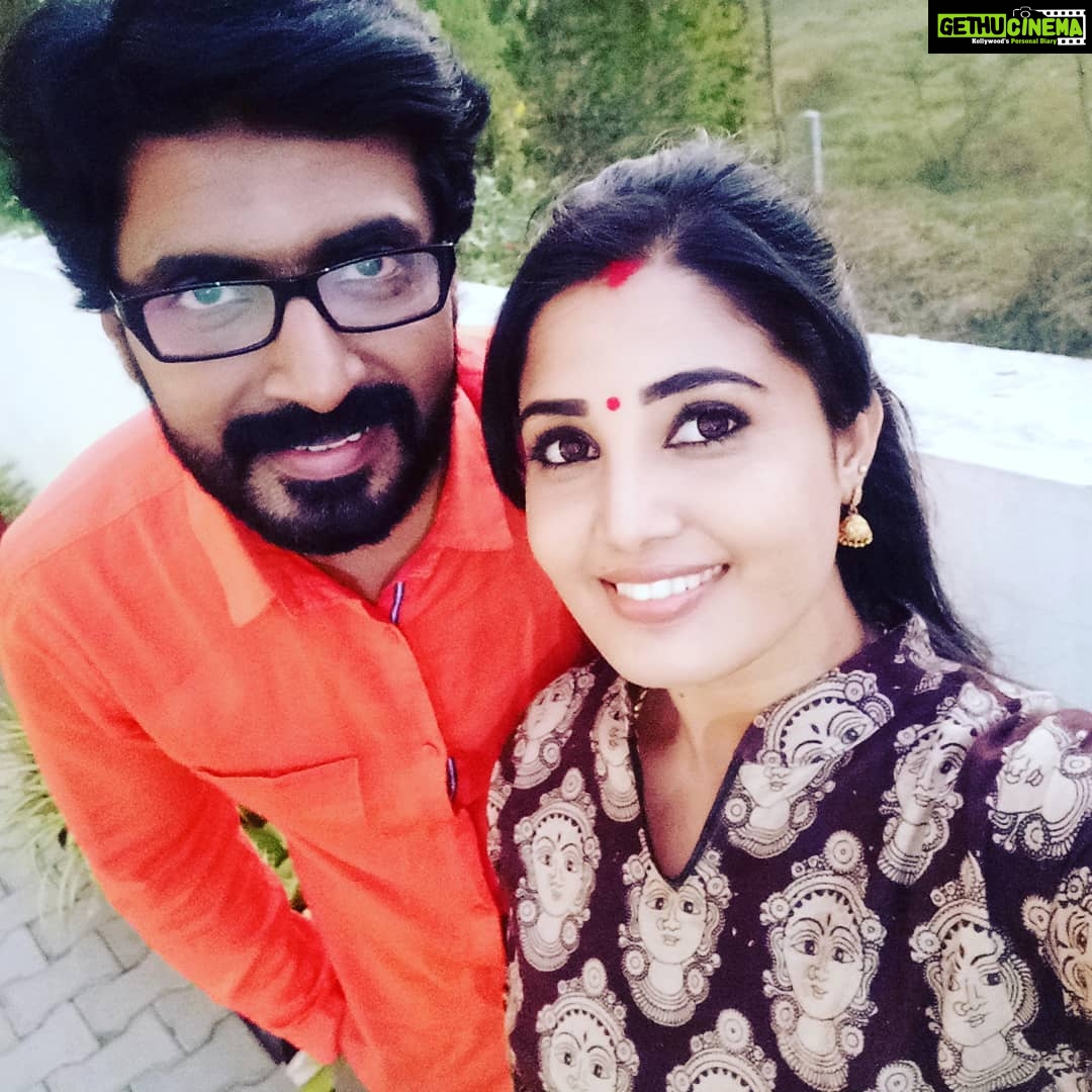 Sandra Amy Instagram - Whn we wrk tgthr.. Its d mst precious time๐๐๐๐clik it๐ทsav it ๐@prajinpadmanabhan