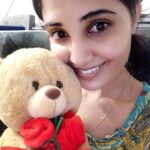 Sandra Amy Instagram - My love fr teddys nve gt ends.. He nly undrstnds tht...my chwt purushan @prajinpadmanabhan ,new member 🐨🐻