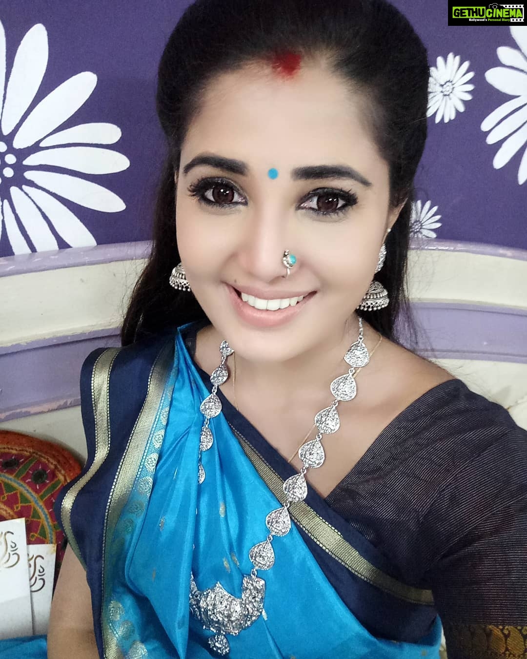 Sandra Amy Instagram - πππths cute nose pin s a love gft frm @kajal_jewellery ....