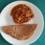 Sandra Amy Instagram - #breakfast bowl #chapathi #pototo curry