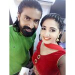 Sandra Amy Instagram - Yes or no #vijaytvshow# #fun# @prajinpadmanabhan