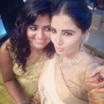 Sandra Amy Instagram - #cutnessoverloadedwithbuddy#anandi#zeetamilnatchatirakondatam#tamilnewyearspl#