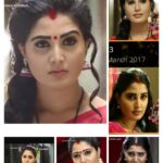 Sandra Amy Instagram - One seri and four transformations.. #thalayanaipookal# kalpana# #zeetamil#😇