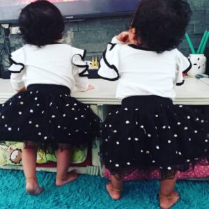 Sandra Amy Instagram - Our angels(pathu and meenu ) turned one👭👭👭🤩🤩🤩🥰🥰 the fastest yr wt lots f happiness,blessed,love,pain,realizations, tiredness went thru all d traumas in life.our babies teached us not to depend anyone.be strong and hold each other,finally life turned up the most beautiful one😍😍😍😍 🧚‍♀️🧚‍♀️no relatives r family wre ready to wish them on their day.bg the whole world blessed and wished them on their day.what else we want in life for our babies 💝💝@prajinpadmanabhan  #blessedparentsintheworld