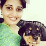 Sandra Amy Instagram - #rotwheeler#puppy#selfie#zoya&me#dogfun#petcare#