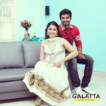 Sandra Amy Instagram - dharani with aari photoshoot :-)
