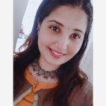 Sandra Amy Instagram - Silver look alike Neckpeice @shrivees_collections 😍😍😍