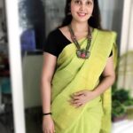 Sandra Amy Instagram - Sugandhi cotton saree @rasaalidesigns 😍😍