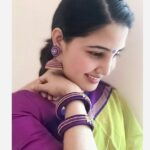 Sandra Amy Instagram - Saree @heavenlyhandmadecrafters accessories @puravalan_fashions