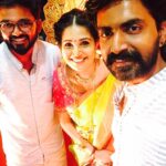Sandra Amy Instagram - Right and left strength 😇😇 @i_anandanrajan @prajinpadmanabhan