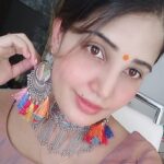 Sandra Amy Instagram – Bohemian neckset nd earrings wt tassels @style_sync_spotted 😍😍😍😍 chk thr page fr more