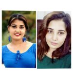 Sandra Amy Instagram - #10yearschallange# lost my baby fat frm face 👶,#single to married# 😍😍😍 ,#kirantv# to #vijaytelevision#, #kerala# to #tamilnadu# #frstyrcollege# to #housewfe# 😂😂😂😂