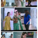 Sandra Amy Instagram - #rekkai thulirtha pachaikili# song from #kaatrinmozhi# its a fun loaded song😍😍😍