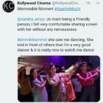 Sandra Amy Instagram - The bst compliment i hv ever got 😍😍😍😍#kaatrinmozhi# november 16th release